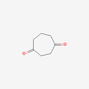 molecular formula C7H10O2 B13477346 1,4-Cycloheptanedione CAS No. 14950-46-0