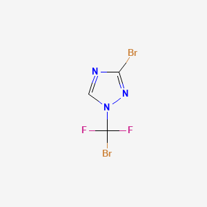 3-bromo-1-(bromodifluoromethyl)-1H-1,2,4-triazole