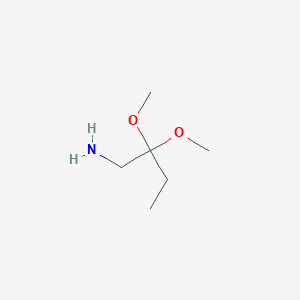 2,2-Dimethoxybutan-1-amine