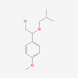 1-(2-Bromo-1-isobutoxyethyl)-4-methoxybenzene