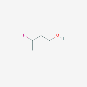 molecular formula C4H9FO B13477409 3-Fluorobutan-1-ol 