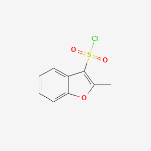 2-Methyl-1-benzofuran-3-sulfonyl chloride