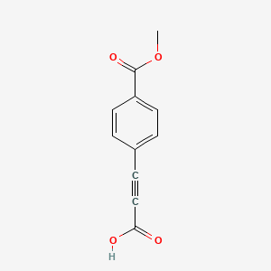 3-[4-(Methoxycarbonyl)phenyl]prop-2-ynoic acid