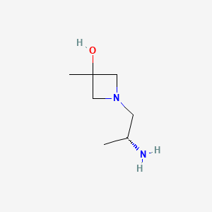 (R)-1-(2-Aminopropyl)-3-methylazetidin-3-ol