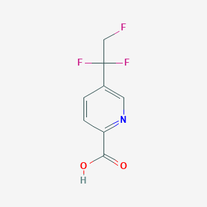 5-(1,1,2-Trifluoroethyl)pyridine-2-carboxylic acid