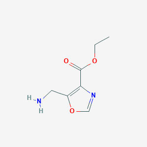 Ethyl 5-(aminomethyl)oxazole-4-carboxylate