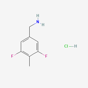 1-(3,5-Difluoro-4-methylphenyl)methanamine hydrochloride