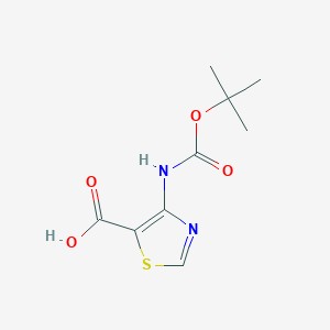 4-((tert-Butoxycarbonyl)amino)thiazole-5-carboxylic acid