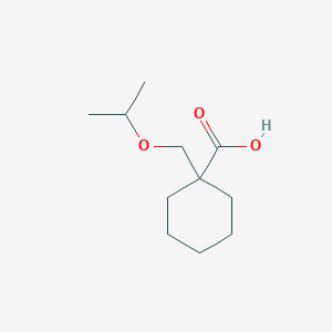 1-Isopropyloxymethyl 1-cyclohexyl carboxylic acid