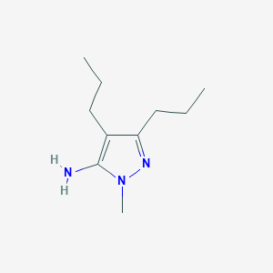 1-Methyl-3,4-dipropyl-1h-pyrazol-5-amine