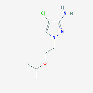 4-Chloro-1-(2-isopropoxyethyl)-1h-pyrazol-3-amine