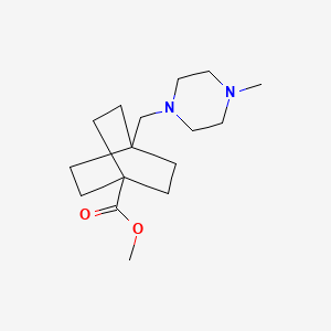 Methyl 4-[(4-methylpiperazin-1-yl)methyl]bicyclo[2.2.2]octane-1-carboxylate