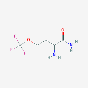 2-Amino-4-(trifluoromethoxy)butanamide