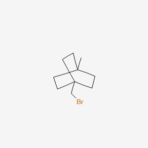 molecular formula C10H17Br B13477717 1-(Bromomethyl)-4-methylbicyclo[2.2.2]octane CAS No. 2913280-76-7