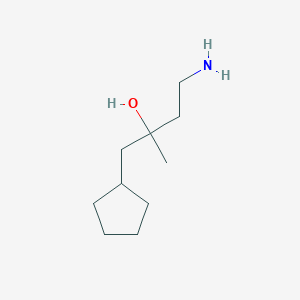 4-Amino-1-cyclopentyl-2-methylbutan-2-ol