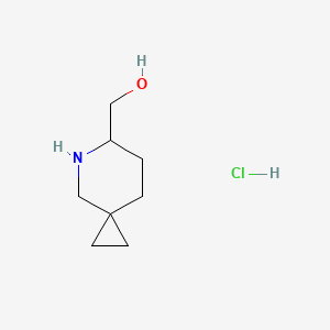 {5-Azaspiro[2.5]octan-6-yl}methanol hydrochloride