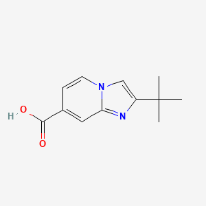 2-(Tert-butyl)imidazo[1,2-a]pyridine-7-carboxylic acid