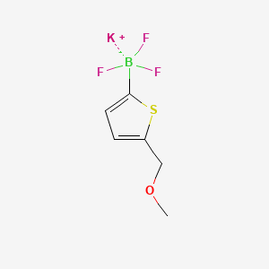 Potassium trifluoro(5-(methoxymethyl)thiophen-2-yl)borate