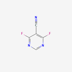 4,6-Difluoropyrimidine-5-carbonitrile