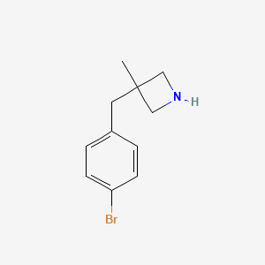 3-(4-Bromobenzyl)-3-methylazetidine