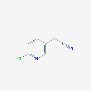 molecular formula C7H5ClN2 B1347797 2-Chloro-5-pyridineacetonitrile CAS No. 39891-09-3