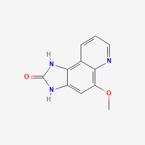 5-methoxy-1H,2H,3H-imidazo[4,5-f]quinolin-2-one