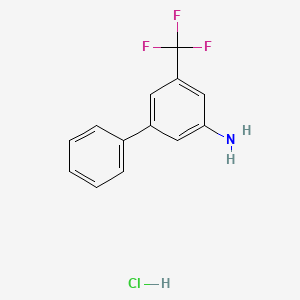 5-(Trifluoromethyl)-[1,1'-biphenyl]-3-amine hydrochloride