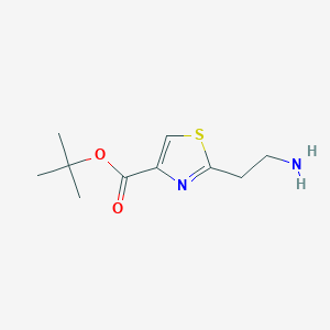 Tert-butyl 2-(2-aminoethyl)thiazole-4-carboxylate