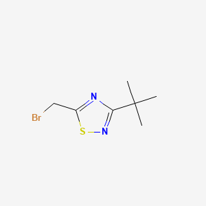 5-(Bromomethyl)-3-tert-butyl-1,2,4-thiadiazole