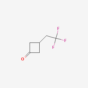 3-(2,2,2-Trifluoroethyl)cyclobutan-1-one