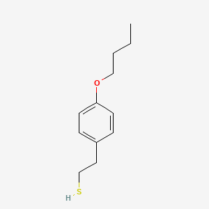 2-(4-Butoxyphenyl)ethane-1-thiol