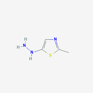 5-Hydrazinyl-2-methyl-1,3-thiazole