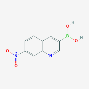 (7-Nitroquinolin-3-yl)boronic acid