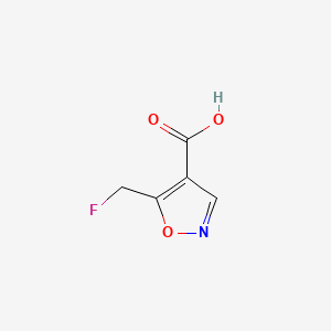 5-(Fluoromethyl)isoxazole-4-carboxylic acid