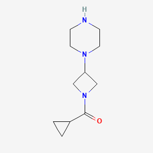 1-(1-Cyclopropanecarbonylazetidin-3-yl)piperazine