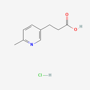 3-(6-Methylpyridin-3-yl)propanoic acid hydrochloride