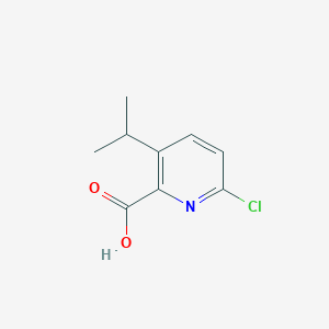 6-Chloro-3-(propan-2-yl)pyridine-2-carboxylic acid