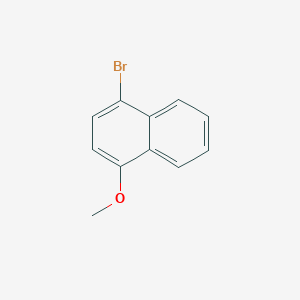 molecular formula C11H9BrO B134783 1-溴-4-甲氧基萘 CAS No. 5467-58-3