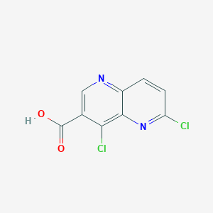 4,6-Dichloro-1,5-naphthyridine-3-carboxylic acid