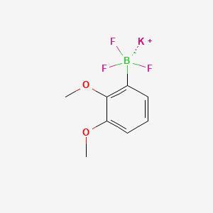 molecular formula C8H9BF3KO2 B13478387 Potassium (2,3-dimethoxyphenyl)trifluoroborate 