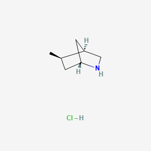 rac-(1R,4R,5R)-5-methyl-2-azabicyclo[2.2.1]heptane hydrochloride