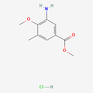 Methyl3-amino-4-methoxy-5-methylbenzoatehydrochloride