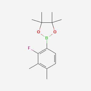 2-(2-Fluoro-3,4-dimethylphenyl)-4,4,5,5-tetramethyl-1,3,2-dioxaborolane