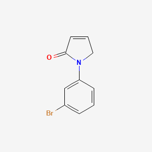 1-(3-bromophenyl)-2,5-dihydro-1H-pyrrol-2-one