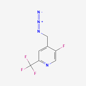 4-(Azidomethyl)-5-fluoro-2-(trifluoromethyl)pyridine