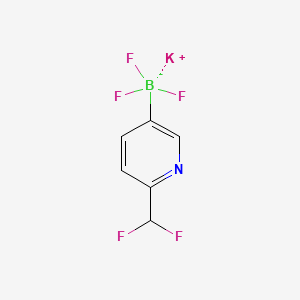 Potassium (6-(difluoromethyl)pyridin-3-yl)trifluoroborate