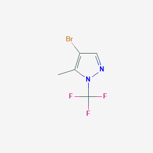 4-bromo-5-methyl-1-(trifluoromethyl)-1H-pyrazole