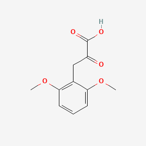 3-(2,6-Dimethoxyphenyl)-2-oxopropanoic acid