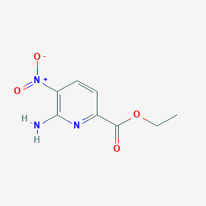 Ethyl 6-amino-5-nitropyridine-2-carboxylate