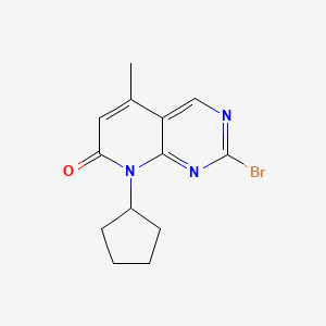 2-broMo-8-cyclopentyl-5-Methylpyrido[2,3-d]pyriMidin-7(8H)-one